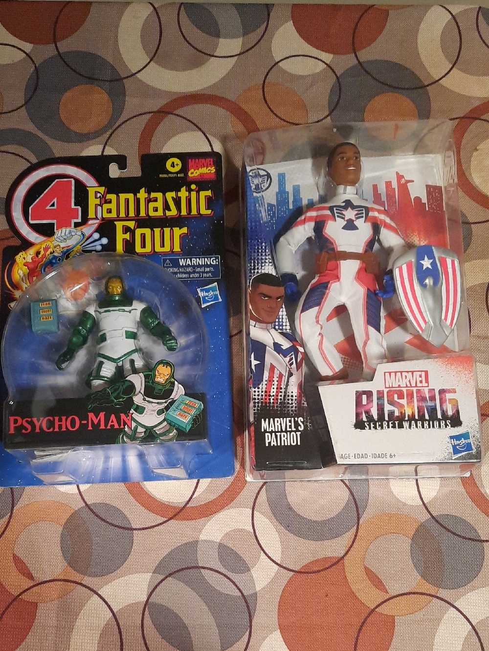 2 Marvel Bundle Marvel Rising Patriot Action Figure Fantastic 4 NIB